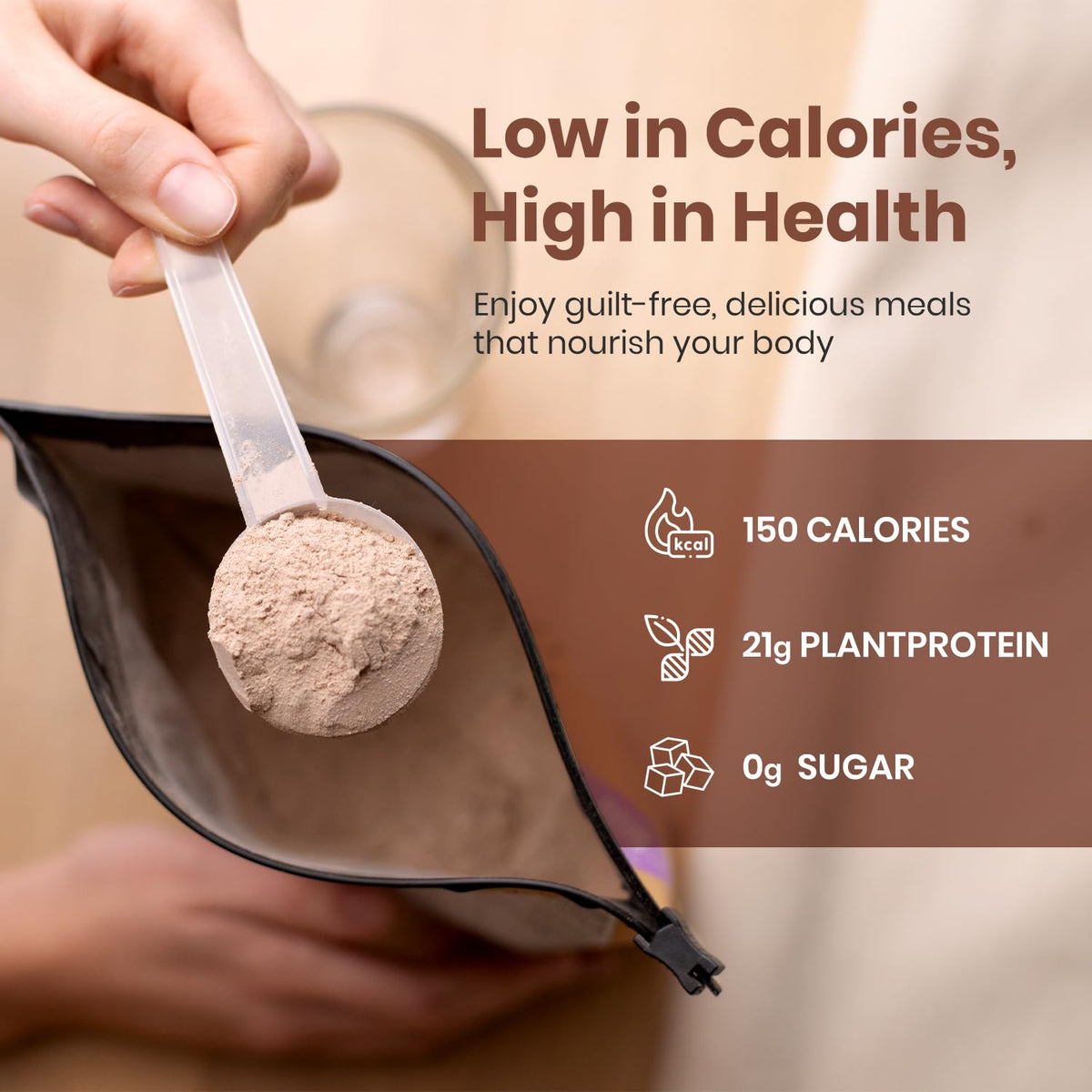 UpNourish Chocolate Vegan Protein Powder 54 Superfoods Powder,1.5 Billion CFU Probiotics 21g Plant Based Protein,No Sugar No Dairy No GMO Dairy Free,Meal Replacement Shake Keto-Friendly Low-Carb Diet,15 Servings - FENGGESTORE20