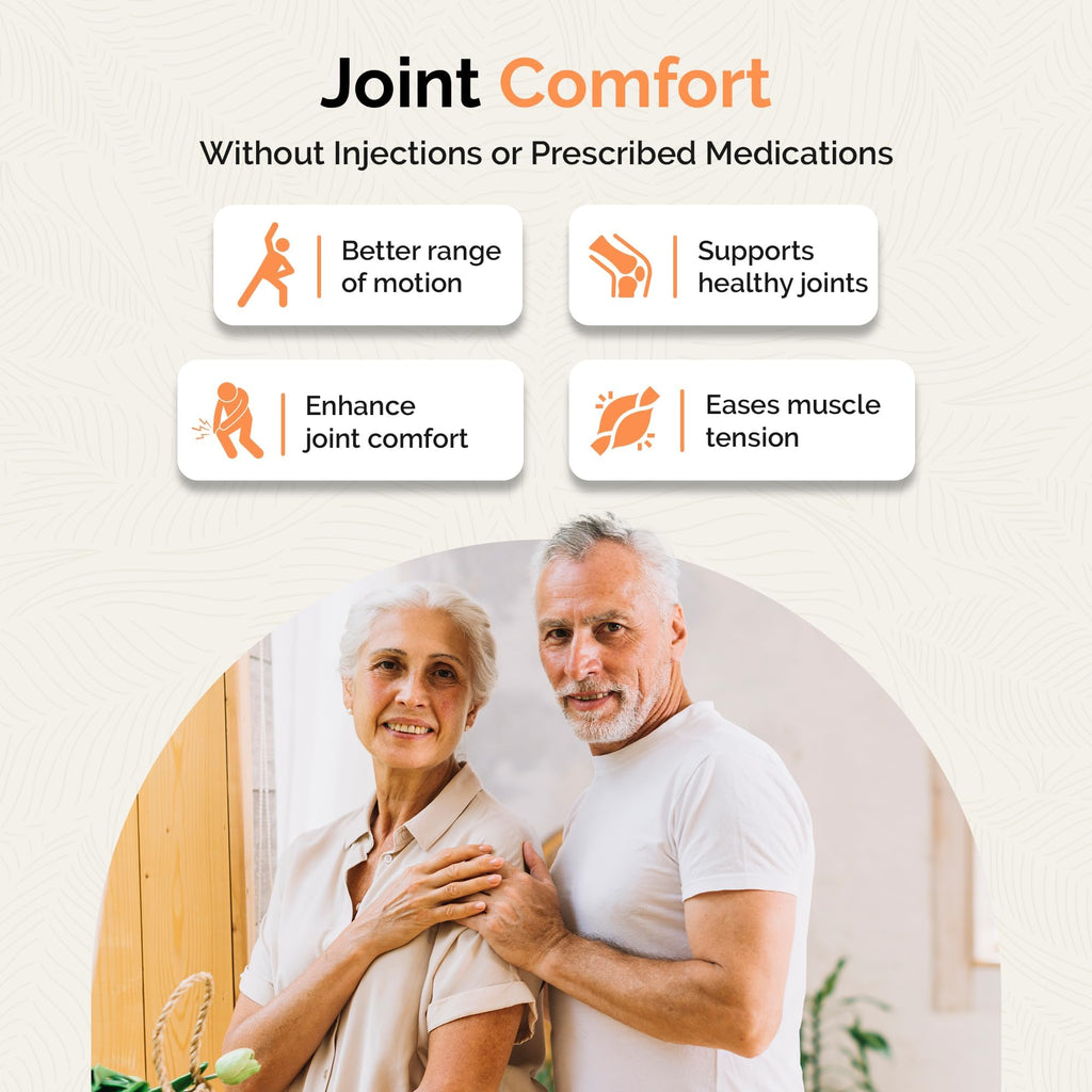 UpWellness Golden Revive + Joint Support Supplement Featuring Turmeric with Black Pepper, Quercetin, and Magnesium- Turmeric Boswellia Supplement - 6 Active Ingredients for Joint Care - 60 Capsules - FENGGESTORE20