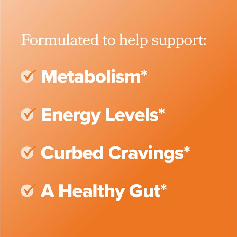 URO Metabolism + Probiotic Support Capsules – Metabolism, Gut Health & Sustained Energy – with Chromium Picolinate, Green Coffee Bean Extract - FENGGESTORE20