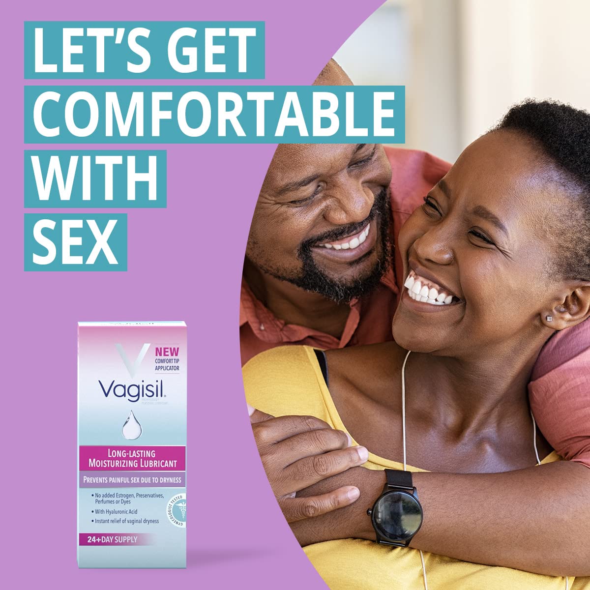 Vagisil Prohydrate Internal Vaginal Moisturizer, Gel & Lubricant for Women, Gynecologist Tested, 8 Count, Pack of 3 (24 Total Applicators) - FENGGESTORE20