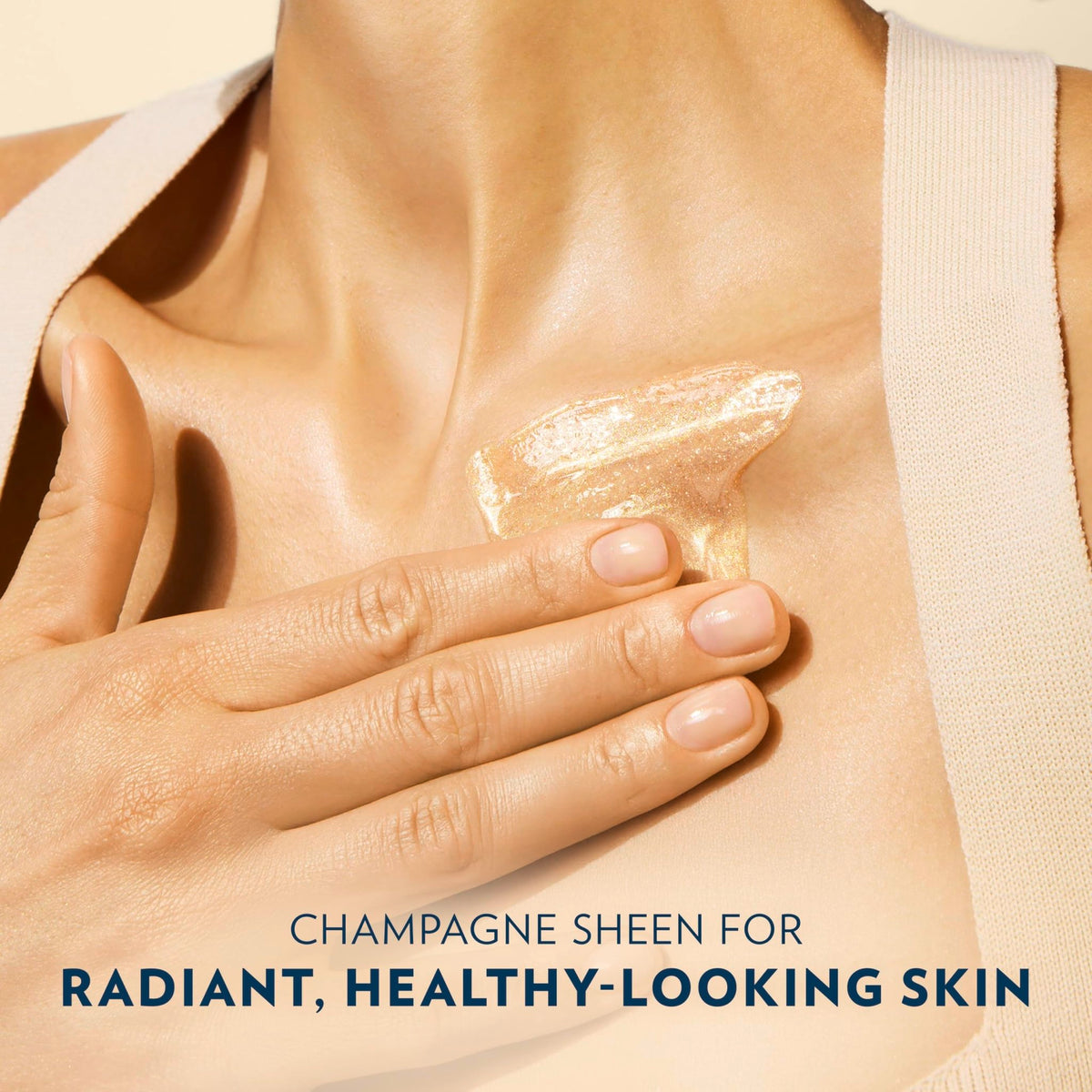 Vaseline Glazed and Glisten Sunlit Glow Body Gel Oil Vanilla Cocoa Shimmering with Ultra-Hydrating Lipids - FENGGESTORE20