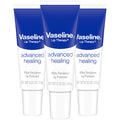 Vaseline Lip Therapy Advanced Healing 3-Pack – White Petroleum Moisturizing Lip Balm for Extremely Dry Lips, 0.35 Oz Ea - FENGGESTORE20