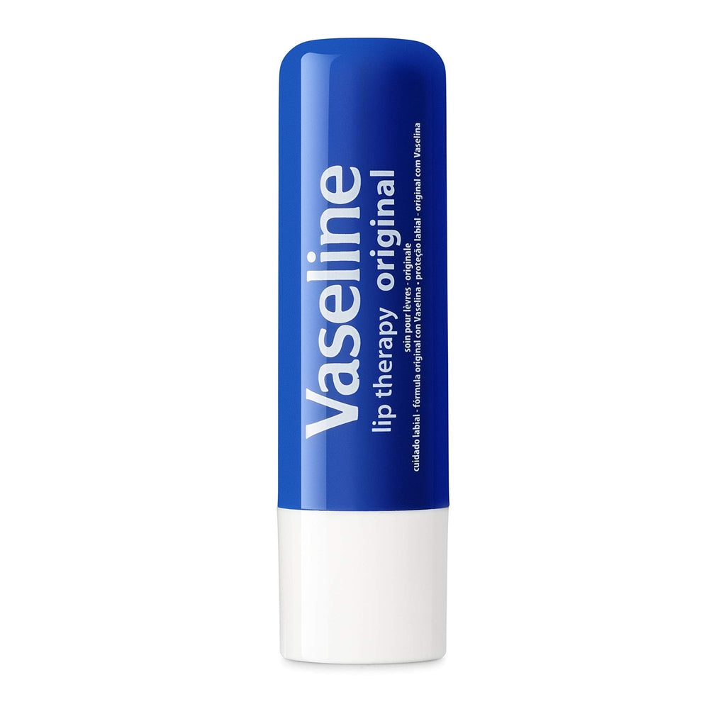 Vaseline Lip Therapy Care Original, Fast-Acting Nourishment, Ideal for Chapped, Dry, Cracked, or Damaged Lips - FENGGESTORE20