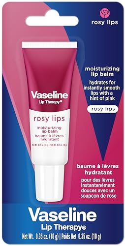 Vaseline Lip Therapy Rosy Lips Moisturizing Lip Balm - Twin Pack (2-Pack) - FENGGESTORE20