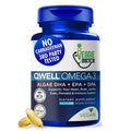 Vegan Omega 3 Supplement – Algae Omega 3 with DHA EPA DPA – Vegan Capsules from Algal – Fish Oil Alternative – Plant-Based Algae Oil Formula – Non-GMO - FENGGESTORE20