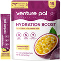 Venture Pal Sugar Free Electrolyte Powder Packets - Liquid Daily IV Drink Mix for Rapid Hydration & Party Recovery | 5 Vitamins & 7 Electrolytes| Keto Friendly - FENGGESTORE20