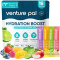 Venture Pal Sugar Free Electrolyte Powder Packets - Liquid Daily IV Hydration Packets | Electrolytes Drink Mix with 5 Vitamins & 7 Electrolytes | Keto Friendly - FENGGESTORE20