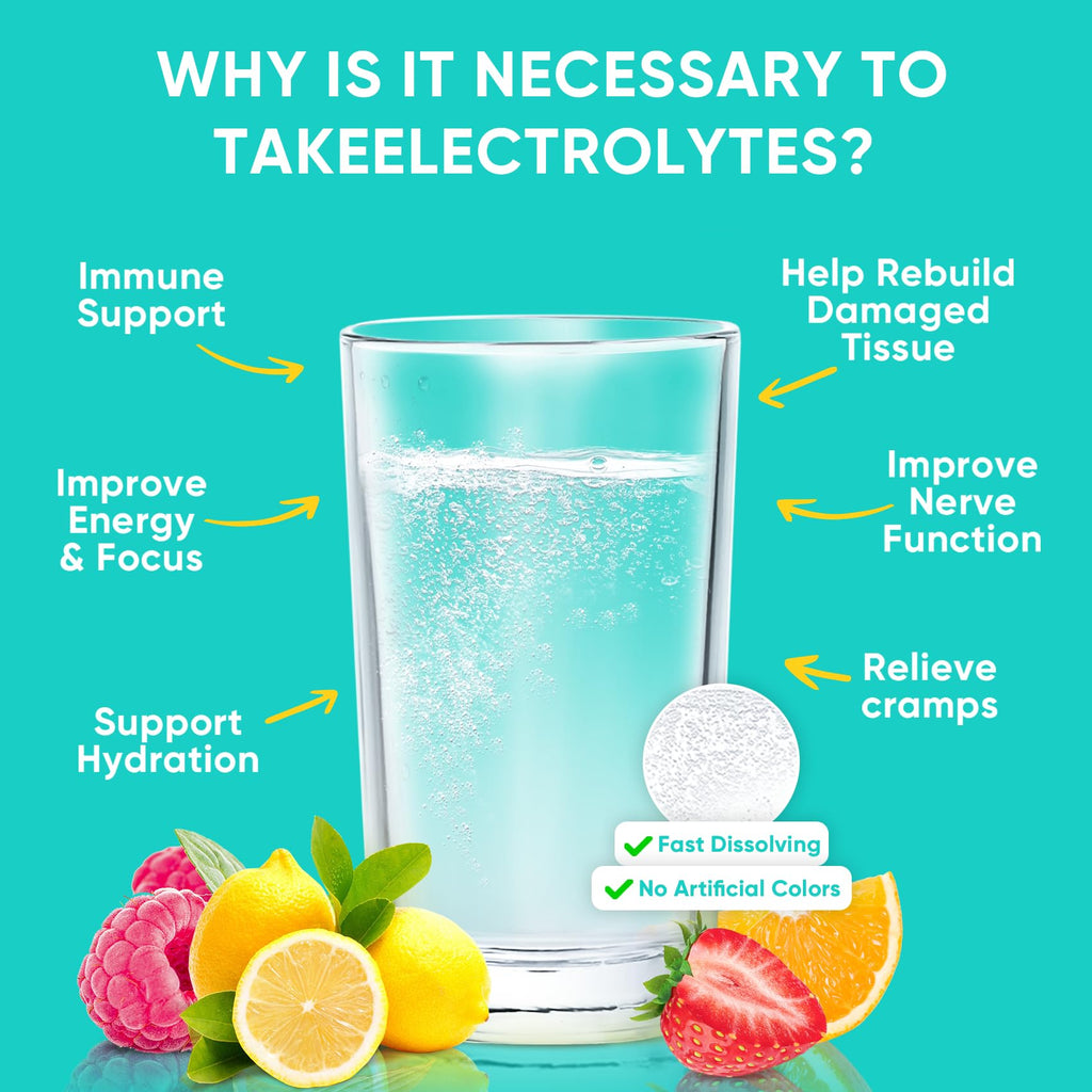 Venture Pal Sugar Free Electrolytes Powder Packets - Liquid Daily IV Hydration Packets | Instantly Hydrating & Party Recovery | 5 Vitamins & 7 Electrolytes - FENGGESTORE20