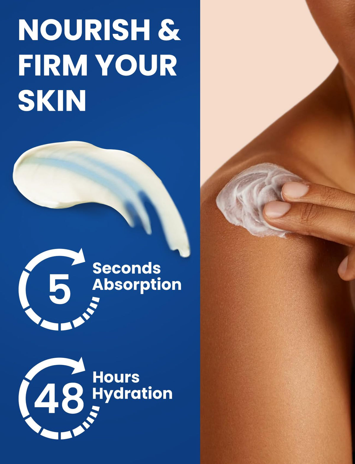 Venture Pal Topical Magnesium Cream, Fast-Absorbing Magnesium Moisturizing Lotion with Coconut Oil - FENGGESTORE20