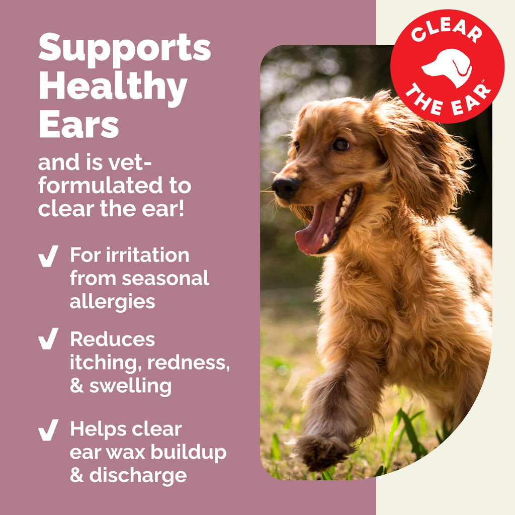 Vetnique Oticbliss Cat & Dog Ear Infection Treatment | Dog Ear Allergy Relief Drops, MicroSilver Yeast Infection Treatment for Dogs, Hydrocortisone for Itching, Redness Swelling (Ear Allergy Drops) - FENGGESTORE20