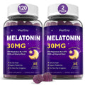 Veyttisy Melatonin 30mg Gummies for Adults - Sugar Free Melatonin Gummies Maximum Strength with Magnesium, B6, GABA & Botanical Blend - Non-Habit Forming,Vegan - FENGGESTORE20