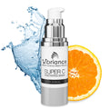 Vibriance Super C Serum for Mature Skin - All-in-One Vitamin Formula Hydrates, Firms, - FENGGESTORE20