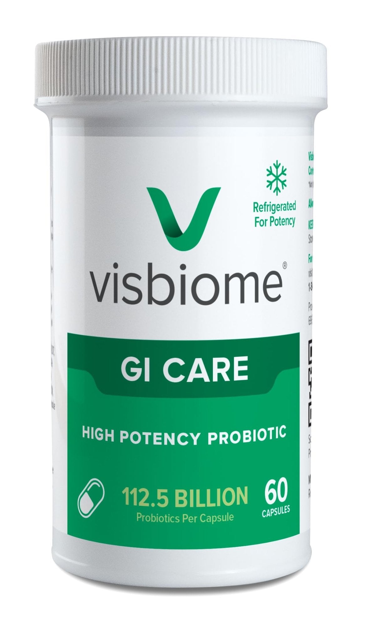 Visbiome® GI Care - High Potency Probiotic - 112.5 Billion CFU Live Probiotics, Original De Simone Formulation - FENGGESTORE20