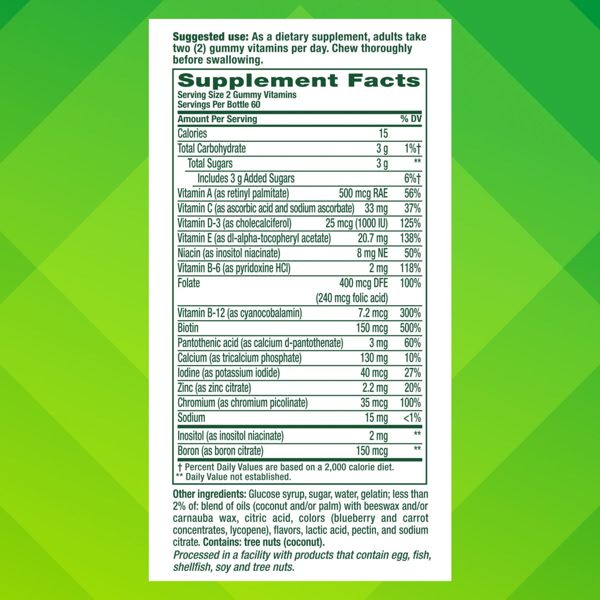 Vitafusion Adult Gummy Vitamins for Women, 120 Count - FENGGESTORE20