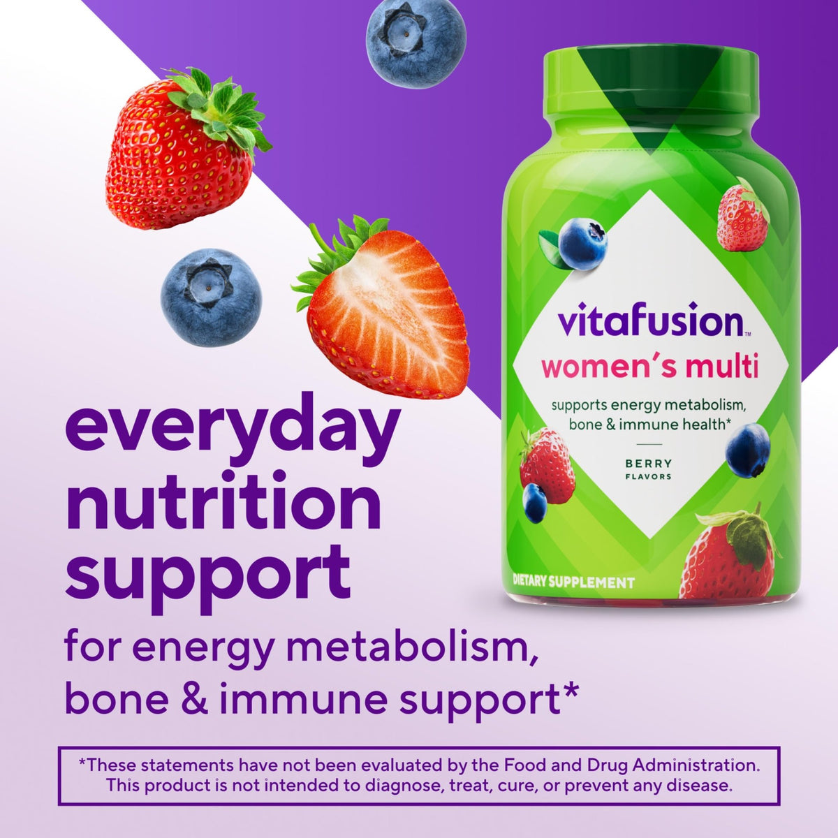 Vitafusion Adult Gummy Vitamins for Women, 120 Count - FENGGESTORE20