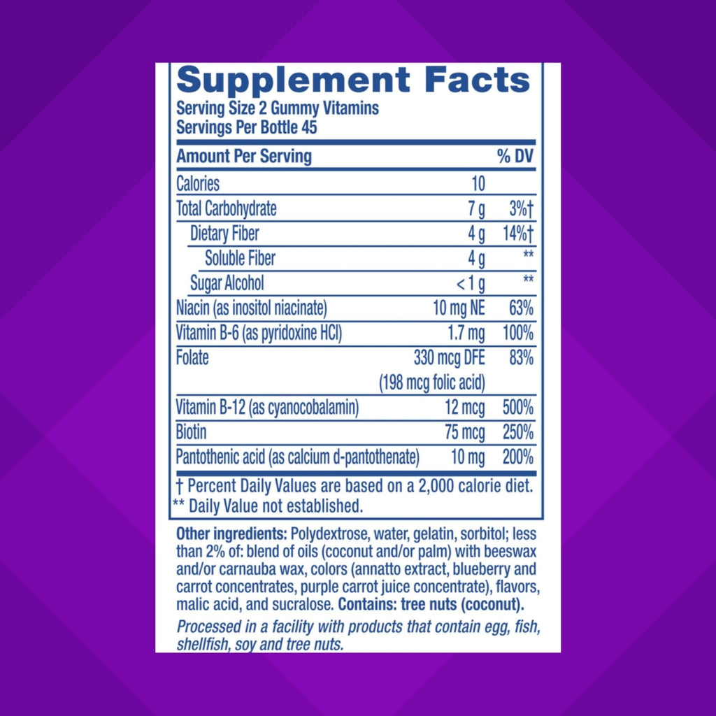 Vitafusion Fiber Well Fit Gummies Supplement, 90 Count (Packaging May Vary) - FENGGESTORE20