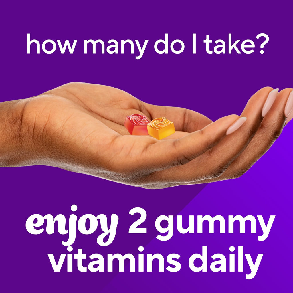 Vitafusion Fiber Well Gummy Vitamins, 90 Count (Packaging May Vary) - FENGGESTORE20