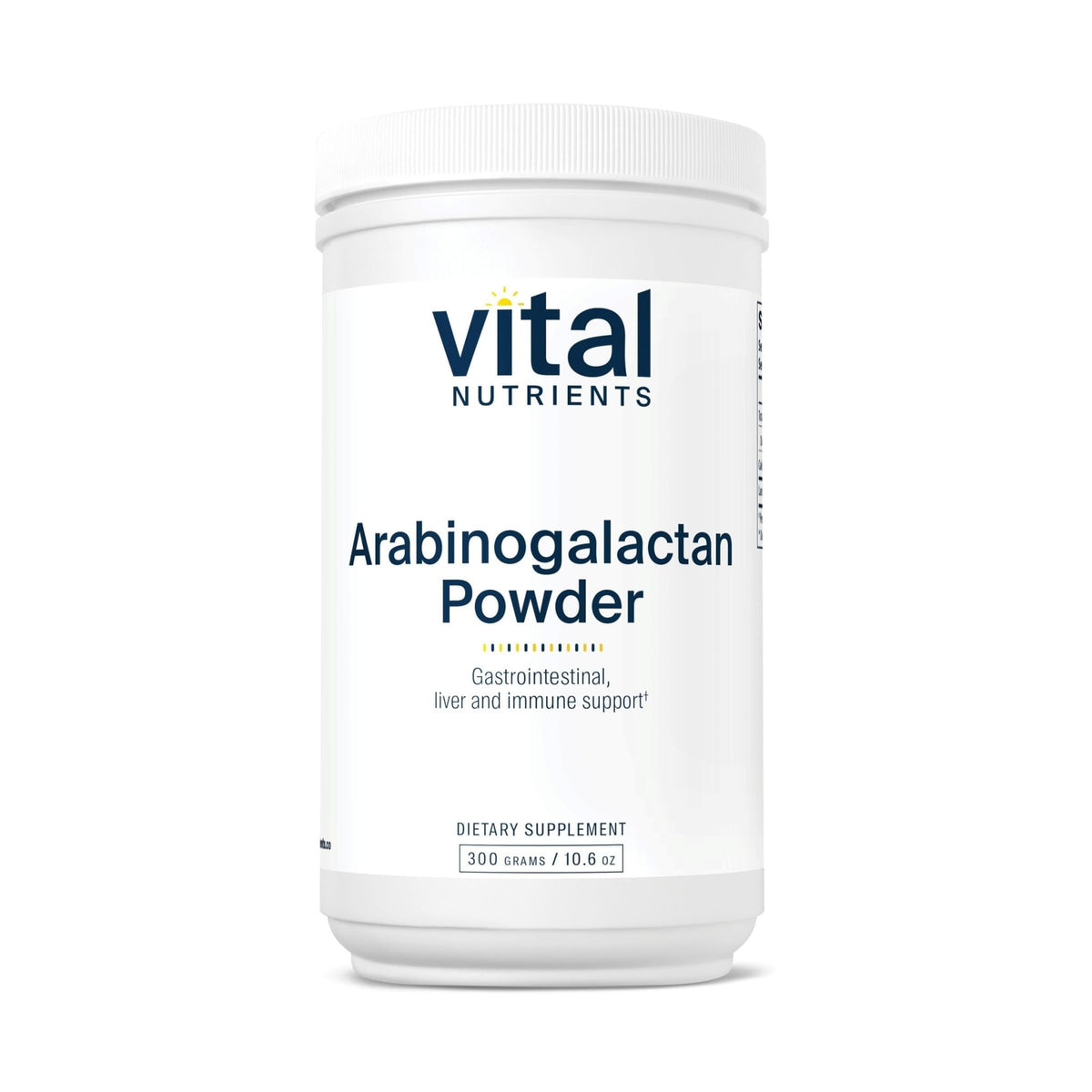 Vital Nutrients Arabinogalactan Powder - Vegan Prebiotic Fiber Supplement for GI Health, Liver, and Immune Support - FENGGESTORE20