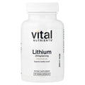 Vital Nutrients Lithium Orotate - Vegan Lithium Supplements for Memory, State of Mind, and Behavioral Health* - 20mg - Gluten, Dairy, Soy Free - 90 Capsules - FENGGESTORE20