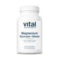 Vital Nutrients Magnesium Glycinate + Malate - 120mg Vegan Magnesium Supplement for Women and Men - Muscle, Heart, Bone Support* - Promotes Relaxation - Gluten, Dairy and Soy Free - 100 Capsules - FENGGESTORE20