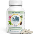 VITAL NUTRITIVE Vital Hair Complex – Biotin & Vitamin B Hair Vitamins for Women & Men – Supports Healthy Hair, Skin & Nails – Hormone-Free, Gluten-Free - FENGGESTORE20