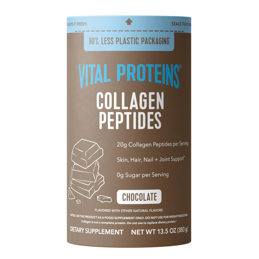 Vital Proteins Collagen Peptides Powder - Chocolate Powder for Hair, Nail, Skin, Bone & Joint Health, 13.5oz - FENGGESTORE20