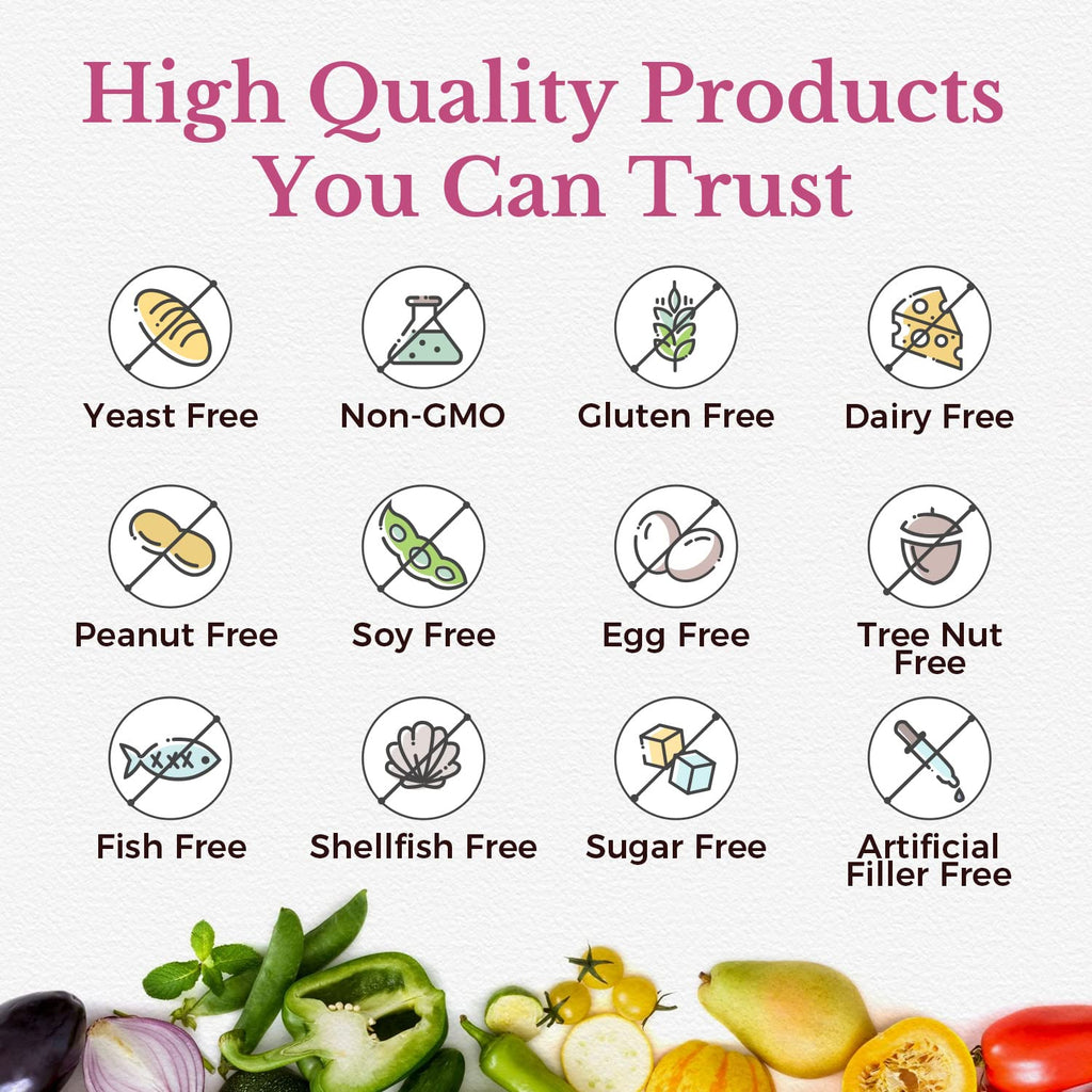 Vitalitown Probiotics for Women 120 Billion CFUs, 30 Strains, with Prebiotics & Digestive Enzymes & Cranberry, Gut & Vaginal Health, Vegan 30 - FENGGESTORE20
