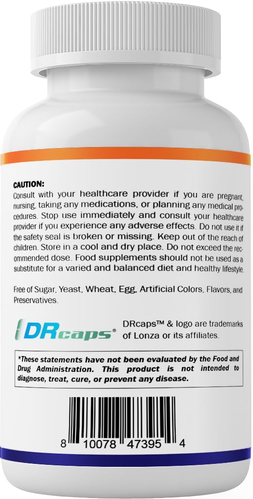 Vitamatic Akkermansia Muciniphila Gut Health - 60 DR Capsules (Delayed Released) - Made with Prebiotic Inulin Fiber - FENGGESTORE20
