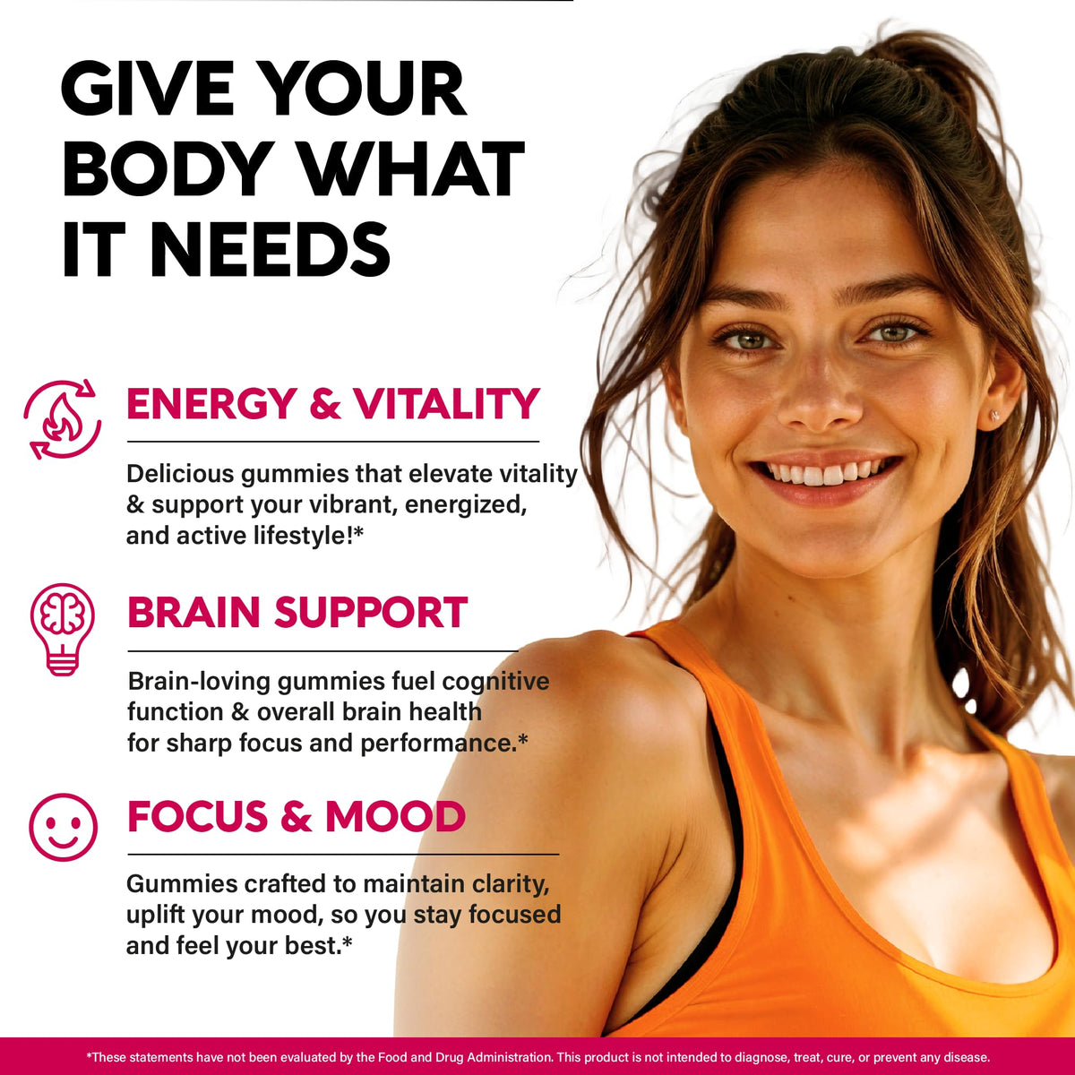 Vitamin B-Complex Gummies for Women & Men - Vitamin B12, B1, B2, B3, B5, B6, B7 & B9 - B Complex with Vitamin C & Choline - Energy, Brain & Mood - FENGGESTORE20