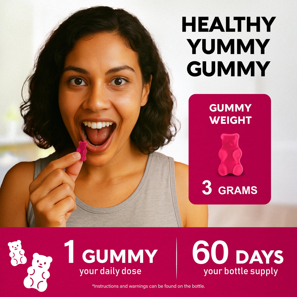 Vitamin B-Complex Gummies for Women & Men - Vitamin B12, B1, B2, B3, B5, B6, B7 & B9 - B Complex with Vitamin C & Choline - Energy, Brain & Mood - FENGGESTORE20