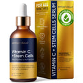 Vitamin C Serum for Face with Stem Cells Hyaluronic Acid Vitamin E Aloe Vera Anti-Aging Face Serum Supports Skin Health - FENGGESTORE20