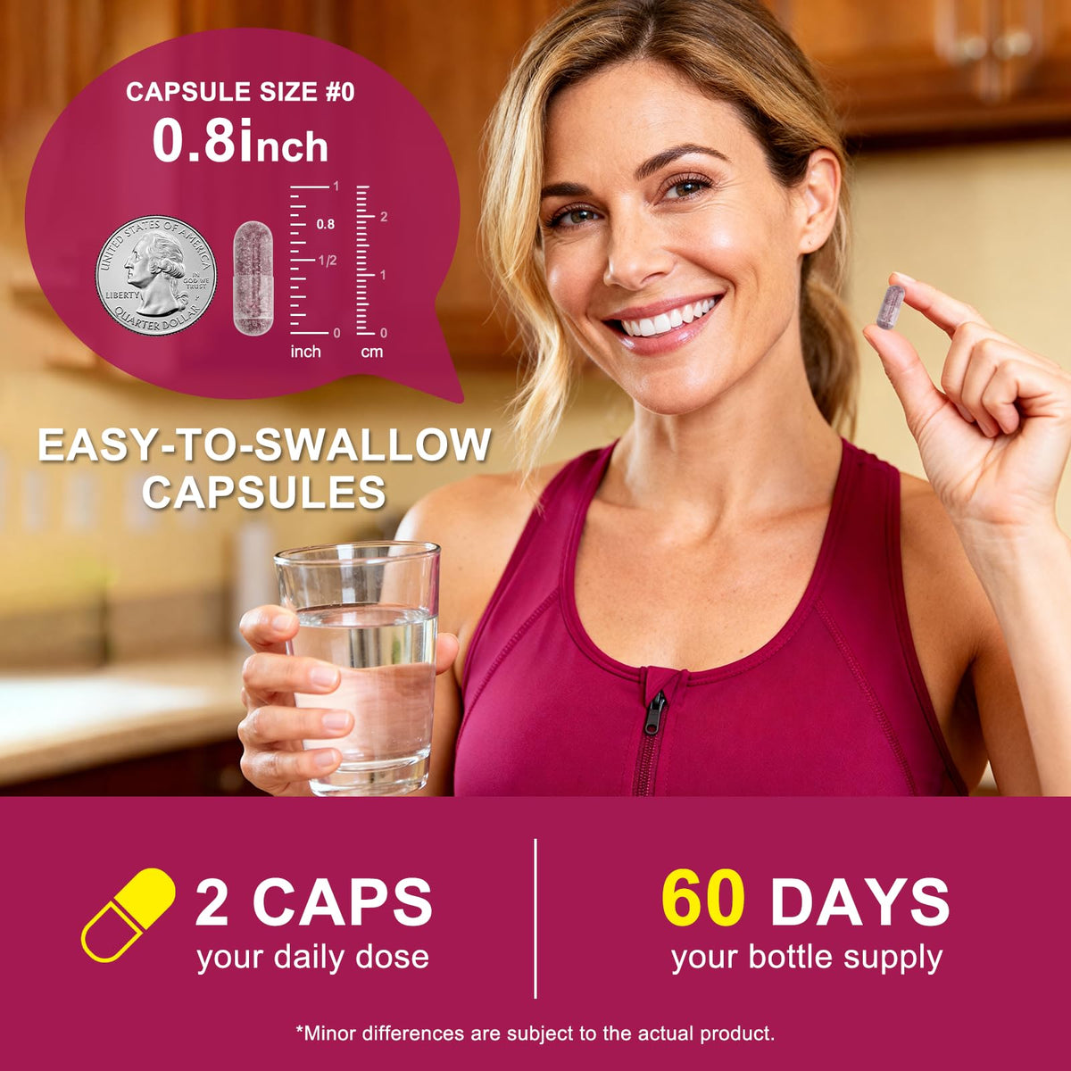 Vitarevive Organic Beet Root Capsules with Beetroot Extract 17850mg 21:1 Concentrated Beetroot Supplement Supports Circulation and Nitric Oxide - FENGGESTORE20
