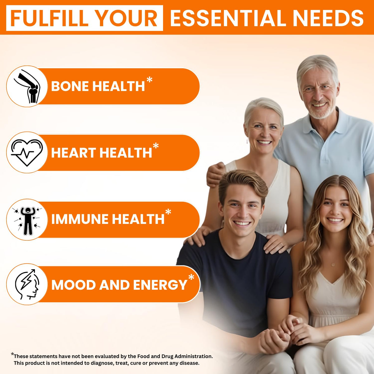 VITBOOST Vitamin D3 K2 Complex - Easy to Swallow - Vitamin D (D3) 5000 IU (125 mcg) & K2(MK-7) 90 mcg | Non-GMO | Gluten-Free - FENGGESTORE20