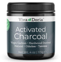 Viva Doria Activated Charcoal Powder, Hardwood Derived, Food Grade, 4 Oz - FENGGESTORE20