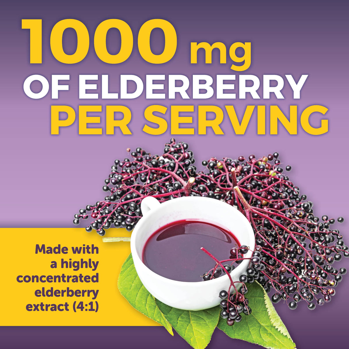 Viva Naturals Elderberry with Vitamin C and Zinc for Adults - 5 in 1 Sambucus Black Elderberry Capsules with Vitamin D3 5000 IU Immunity Supplement - FENGGESTORE20