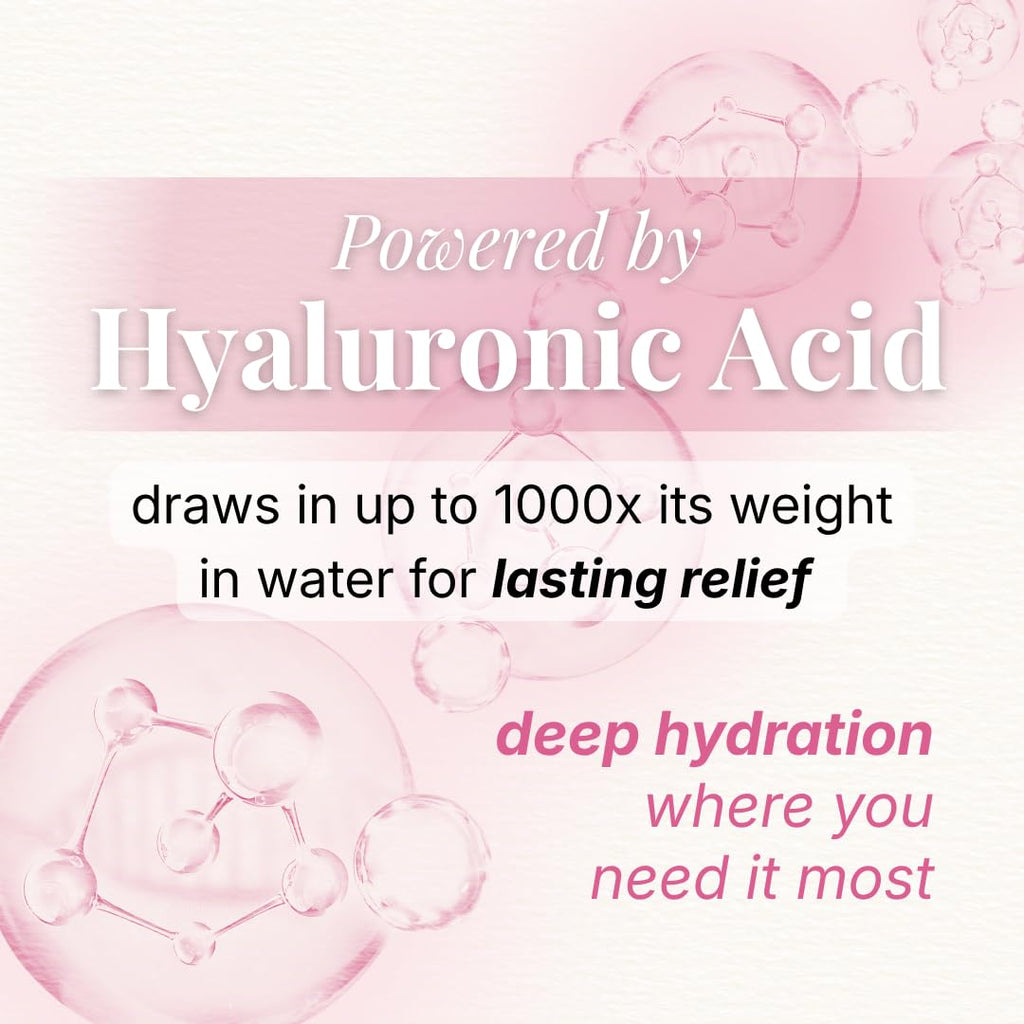 VLUSH Vaginal Moisturizer: Hormone-Free Hyaluronic Acid Suppositories for Dryness & Intimate Comfort – Clean Support for Menopause & Perimenopause (10pk) - FENGGESTORE20