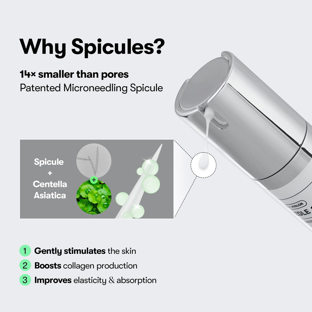 VT COSMETICS CICA Reedle Shot 100, Spicule Microneedling Serum for Pore Care & Exfoliation, Exosome, Centella Asiatica for Glass Skin - FENGGESTORE20