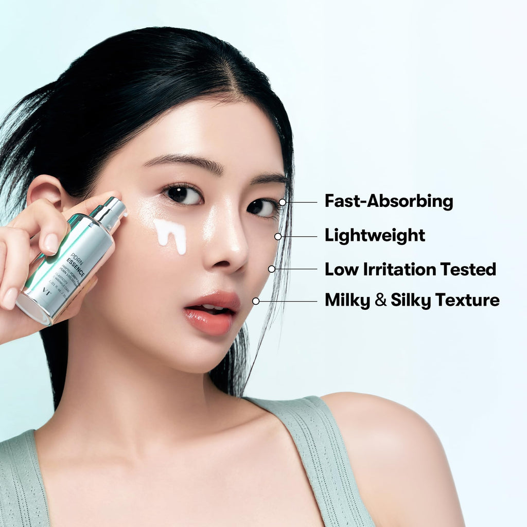 VT COSMETICS PDRN 100 Essence, Intensive Glow Serum, 100,000ppm Vegan PDRN, Skin Restoration & Plumping, Hydrating & Moisturizing, Firming, Fine Lines, Korean Skincare 1.01 fl. Oz. - FENGGESTORE20