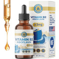 Vykee Nutrition Vitamin B2 Riboflavin Drops - Liquid B2 Supplement for Energy Metabolism, Cellular Function and Vision Support - Vegan, Non-GMO, Gluten-Free - FENGGESTORE20