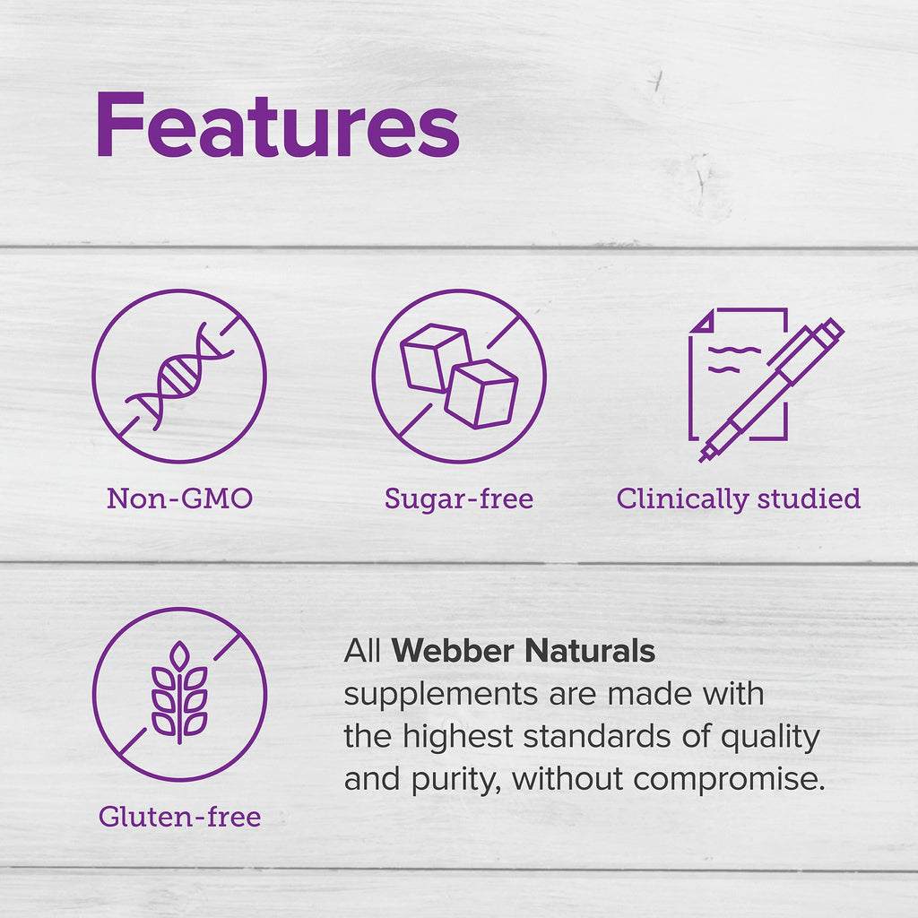 Webber Naturals Collagen 30 Anti-Wrinkle, 2,500mg of Bioactive Collagen Peptides Per Serving (3 Tablets), 180 Tablets, Helps Reduce Deep Wrinkles - FENGGESTORE20