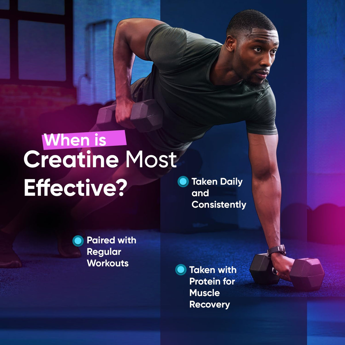 WeightWorld Micronized Creatine Monohydrate 3000mg Tablets - Muscle Growth, Strength, Energy & Recovery | Pre Workout Creatine for Women & Men | 1000mg per Tab - FENGGESTORE20