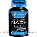 Wellness LABSRX Liposomal NAD Supplement, 1500mg - USA Made, NAD Resveratrol Supplement for Women and Men, NAD+ Support Cellular Health - FENGGESTORE20