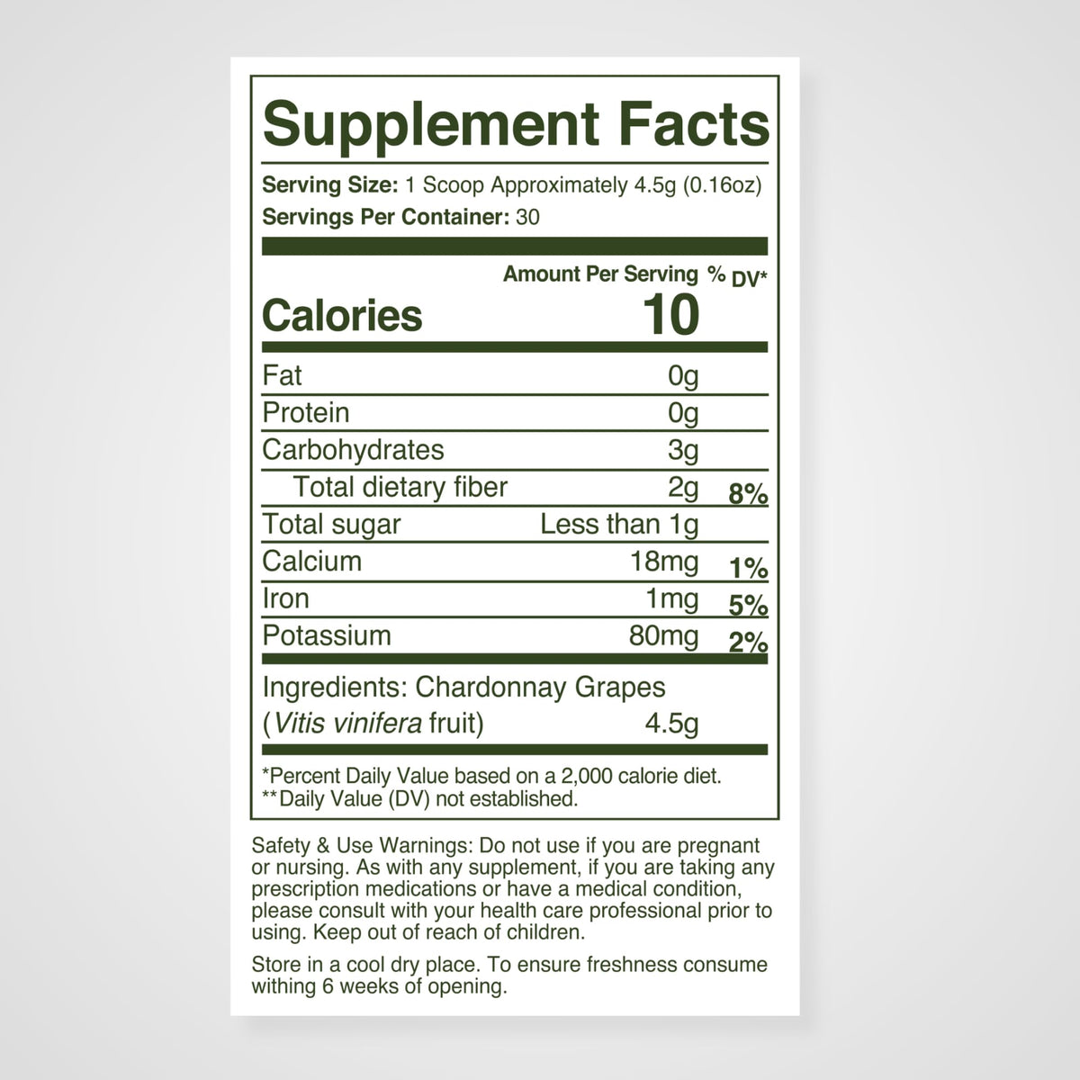 WellVine Premium Smart Prebiotic Gut Health Supplement Powder for Men & Women | Digestive Support & Gut Health With 100% Upcycled Chardonnay Grapes | Plant-Based - FENGGESTORE20