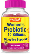 WellYeah Probiotics for Women Gummies - 10 Billion CFU - for Digestive Support, Gut Health, and Feminine Health Support - Natural Sourced Flavors - Vegan - FENGGESTORE20