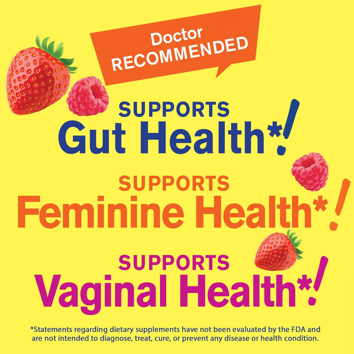 WellYeah Probiotics for Women Gummies - 10 Billion CFU - for Digestive Support, Gut Health, and Feminine Health Support - Natural Sourced Flavors - Vegan - FENGGESTORE20