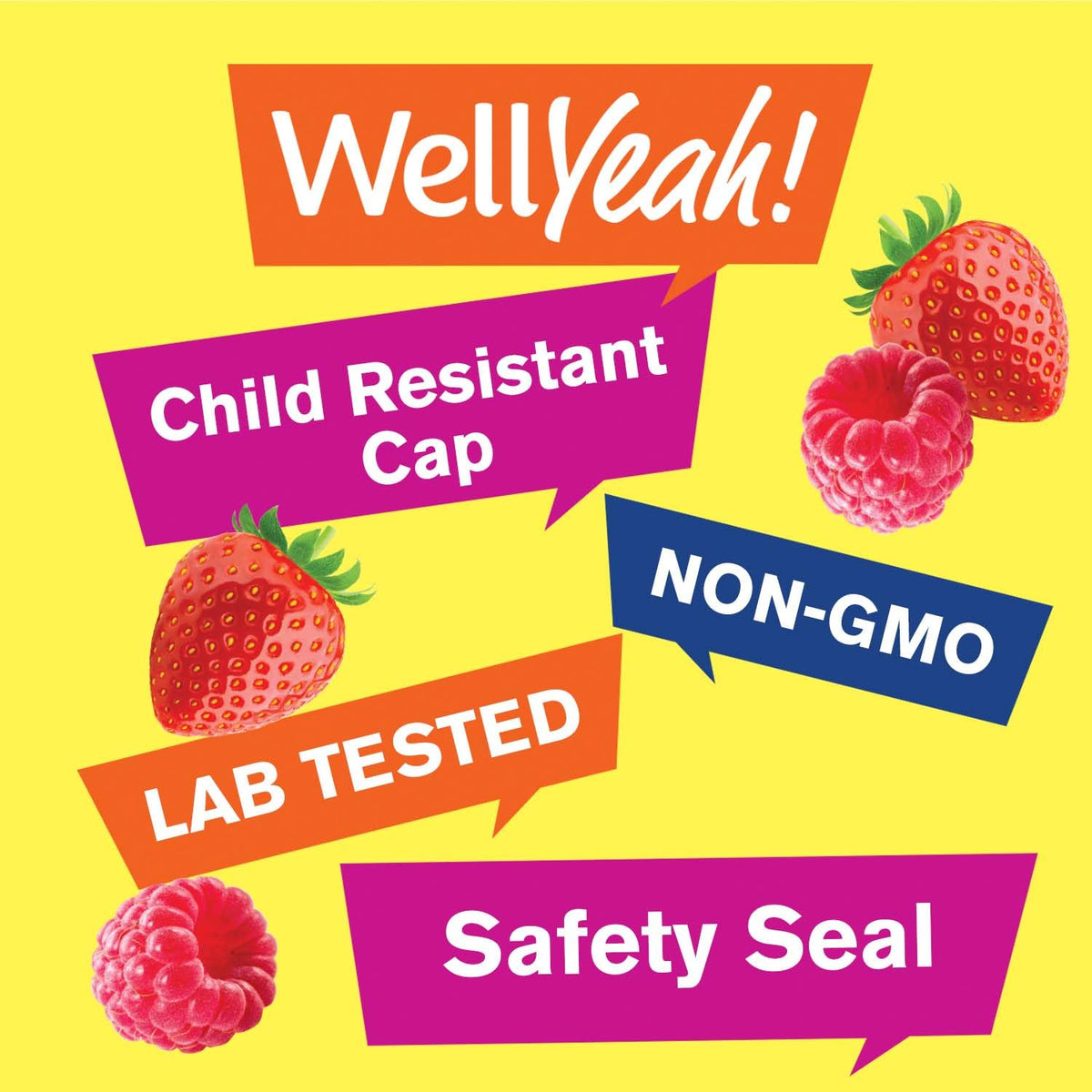 WellYeah Probiotics for Women Gummies - 10 Billion CFU - for Digestive Support, Gut Health, and Feminine Health Support - Natural Sourced Flavors - Vegan - FENGGESTORE20