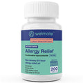 WELMATE | Allergy Relief | Fexofenadine HCl 180 mg | 24 Hour Non-Drowsy Antihistamine | Sneezing | Runny Nose | Itchy Eyes, Nose & Throat | Indoor & Outdoor Allergy Relief Tablets | 200 Count - FENGGESTORE20