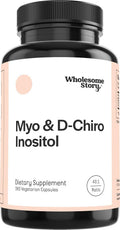 Wholesome Story Myo-Inositol & D-Chiro Inositol Supplement for Women | Fertility Supplements for Hormonal Balance & Ovarian Health Support - FENGGESTORE20