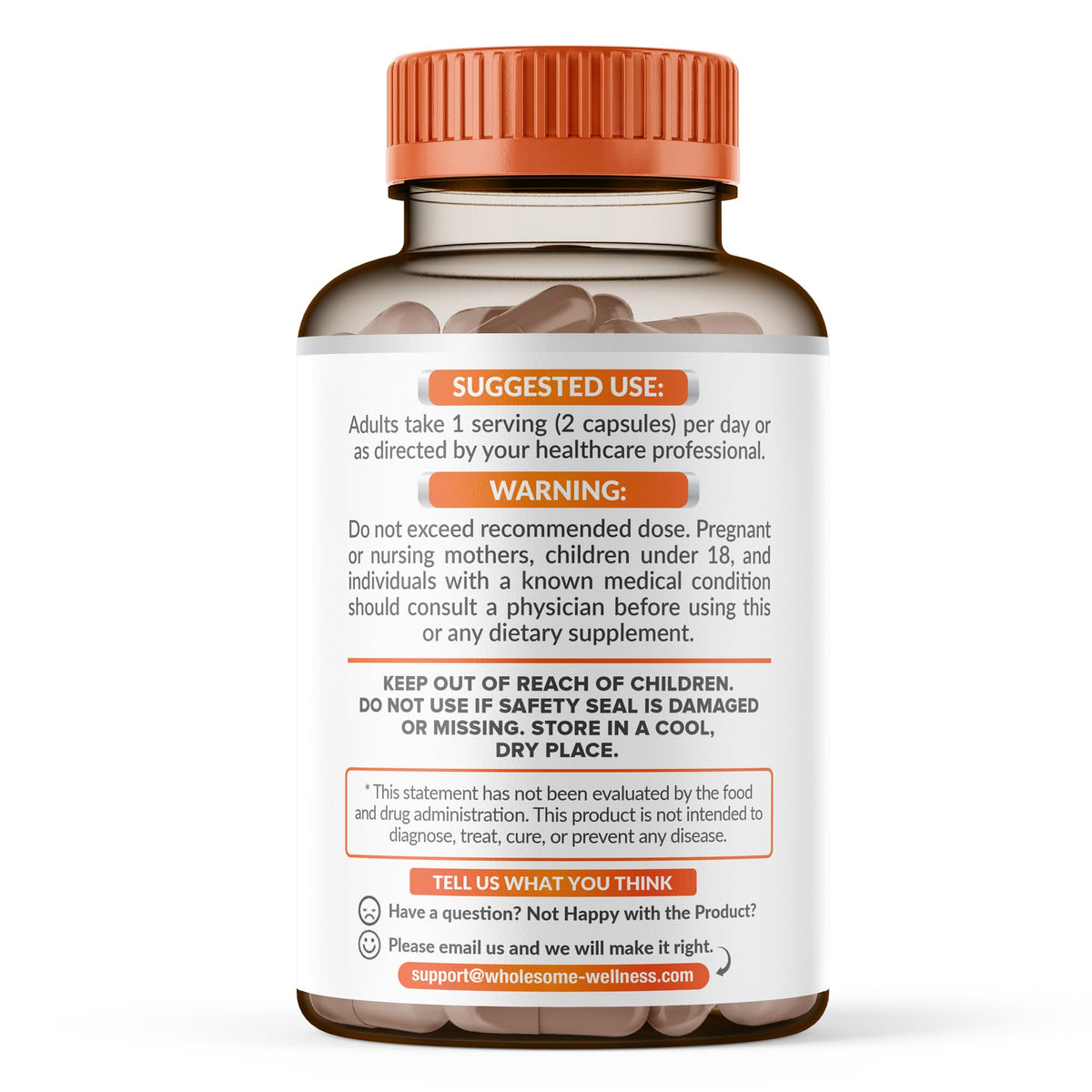 Wholesome Wellness Liposomal Vitamin C Capsules (200 Pills 1500mg Buffered) High Absorption, Immune System & Collagen Booster, High Dose Fat Soluble Immunity - FENGGESTORE20