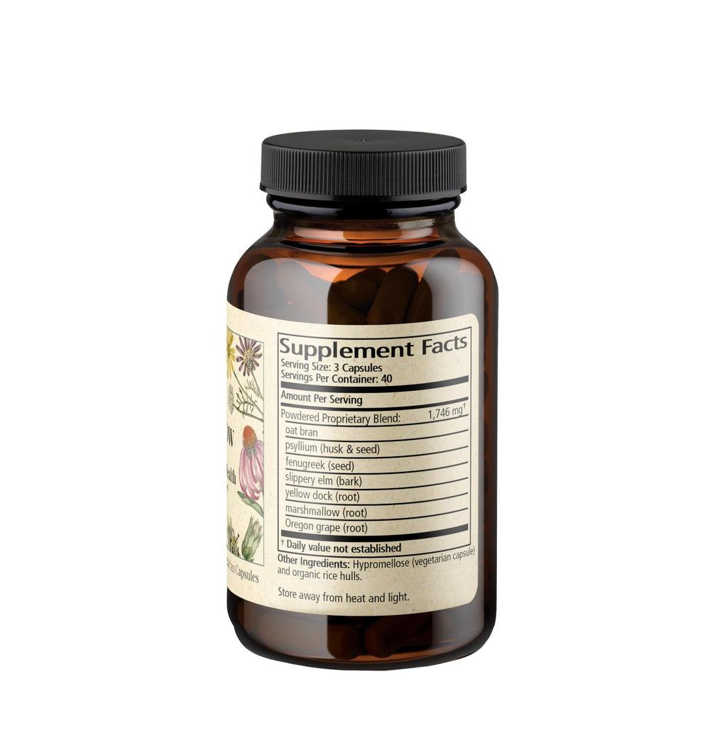 Wise Woman Herbals – Fiber Flow Capsules 120 Count – Supports Healthy Digestive Function, Gut Health, Bowel Health and Regularity - FENGGESTORE20